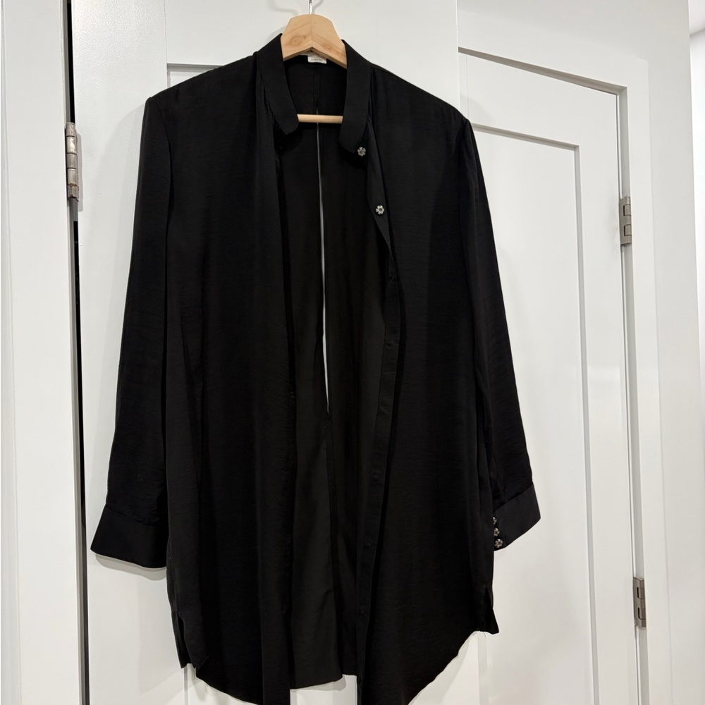 Acne open back tunic
